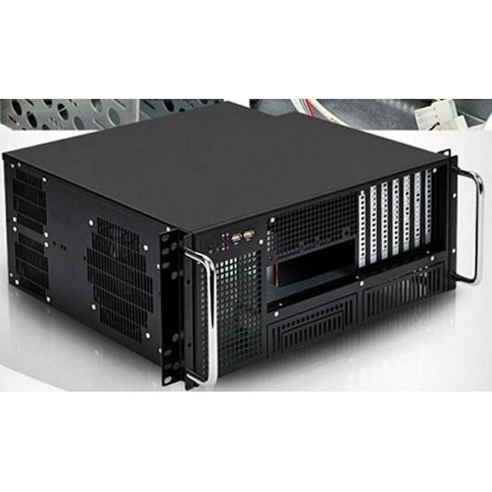 Techly Chassis Industrial Rack 19/desktop 4u Ultra Compact Black" I-case Mp-p4hx-blk6
