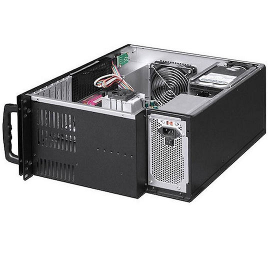Techly Chassis Industrial Rack 19/desktop 4u Ultra Compact Black" I-case Mp-p4hx-blk6