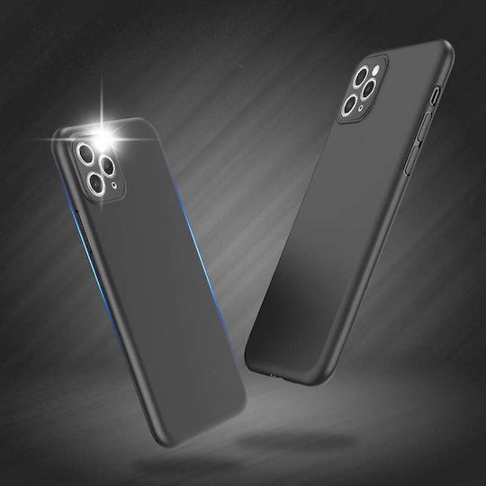 HQWear Soft Back Cover Silicone Black (Moto G53)
