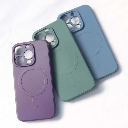 HQWear Back Cover Σιλικόνης 2mm Μπλε (iPhone 15 Plus)