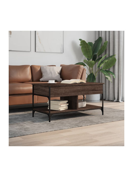 Rectangular Coffee Table Wooden with Butler Coffee L100xW50xH50cm.