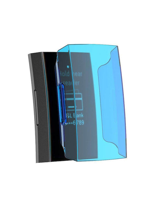 Edman Plastikhülle in Blau Farbe für Fitbit Charge 3