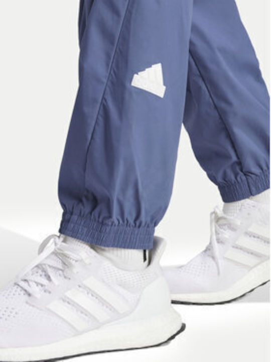 Adidas Sweatpants Future Icons 3-stripes Ir9239 Blue Slim Fit Sweatpants Adidas Sweatpants