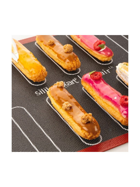 Silikomart Black Silicone Placemats 58.3x38.4cm