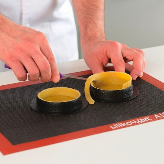 Silikomart Black Silicone Placemats 58.3x38.4cm