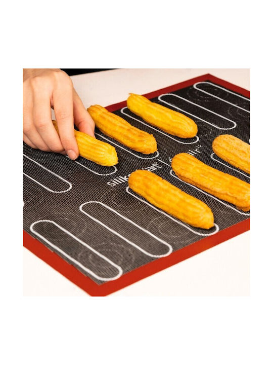 Silikomart Black Silicone Placemats 58.3x38.4cm