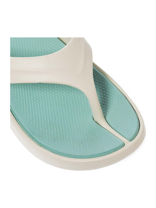 Frauen Flip Flops in Beige Farbe
