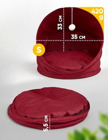 Bett Katze Rot