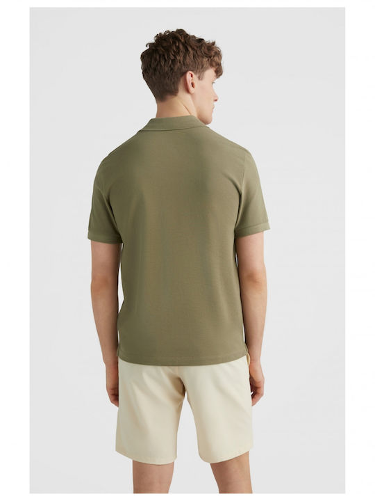 O'neill Men's Short Sleeve Blouse Polo Deep Lichen Green