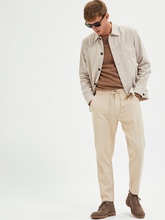 Trousers in Slim Fit Incense/mixed
