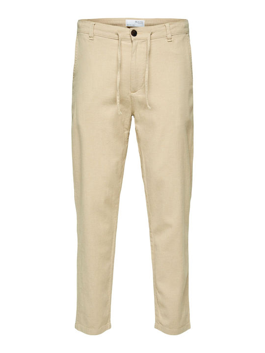 Trousers in Slim Fit Incense/mixed