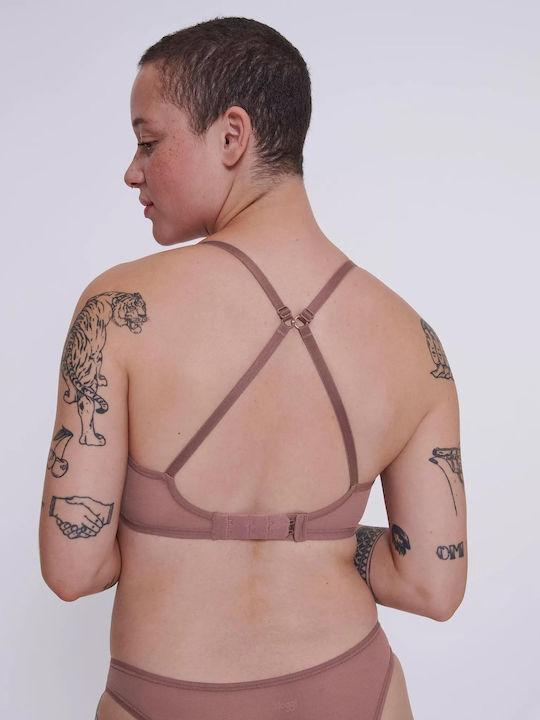 Sloggi Soft Adapt P Women's Bralette Bra Cacao