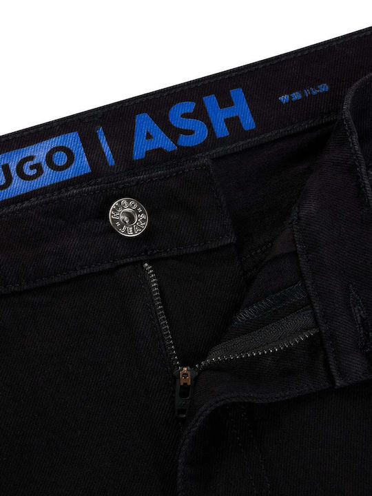 Men's Jeans Pants with Slim Fit Black