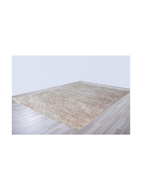 Colore Colori Monti 6997/760 Rug Rectangular Shaggy Ecru Beige