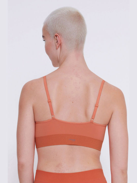 Damen Bustier Sloggi Ever Infused Multi Vit Bralette Orange