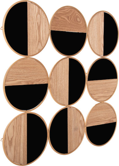 HomeMarkt Διακοσμητικό Στεφάνι από Μέταλλο 90x90cm