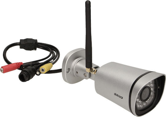 Orno MT-FS-1805 IP Cameră de Supraveghere Wi-Fi HD 960P Rezistentă la apă cu Lentilă 2.8mm Gri