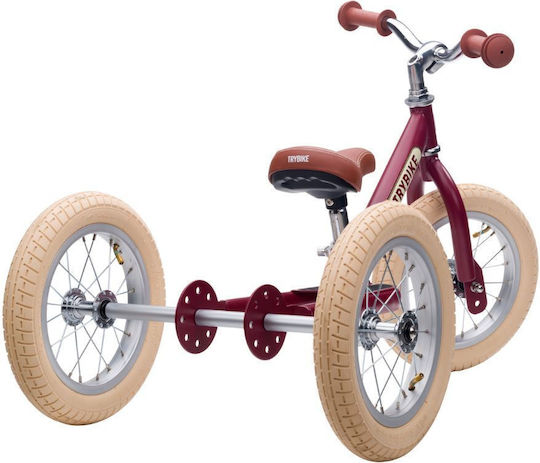 Trybike Τρίκυκλο Ποδήλατο Μετατρεπόμενο για 3+ Ετών Κόκκινο
