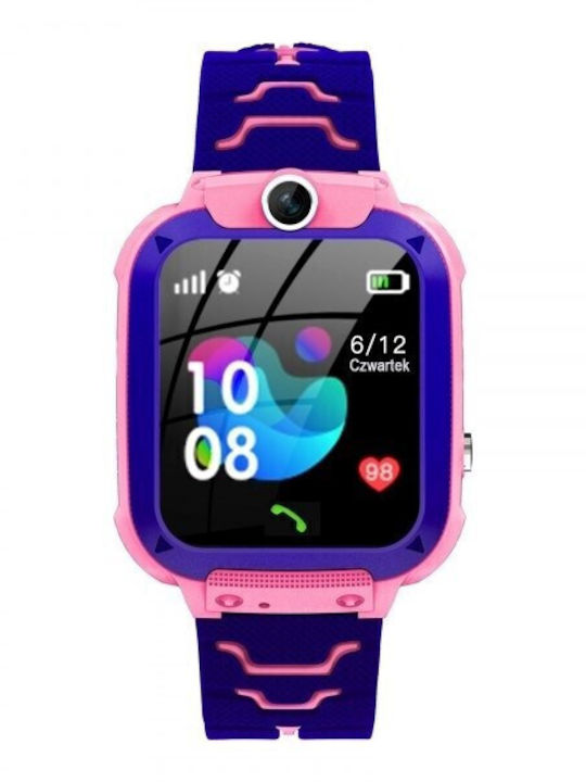 Παιδικό Smartwatch με Κάμερα Ροζ