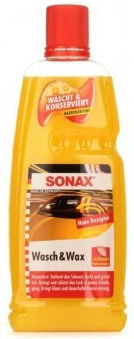 Sonax Wash and Wax Șampon Auto With Wax 1lt