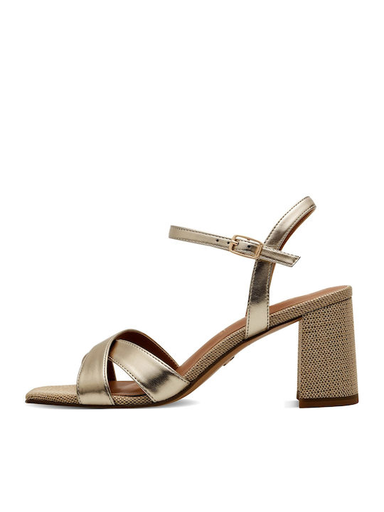 Sandalen Anatomisch Gold