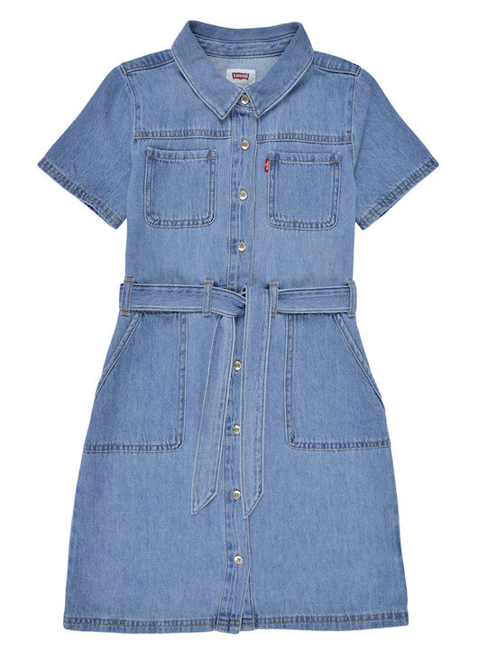 Levi's Mädchen Kleid Blau