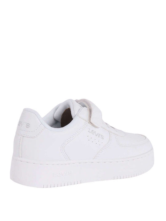 Union Παιδικά Sneakers με Σκρατς Λευκά