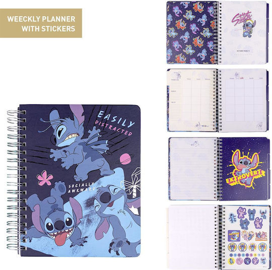 Cerda Stitch Notizbuch A5 Mehrfarbig