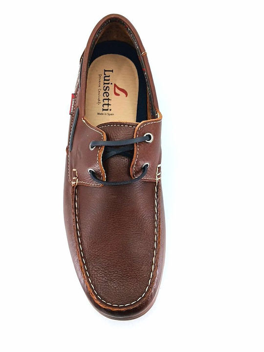 Luisetti 29304 (cognac Leder) Herren Mokassins