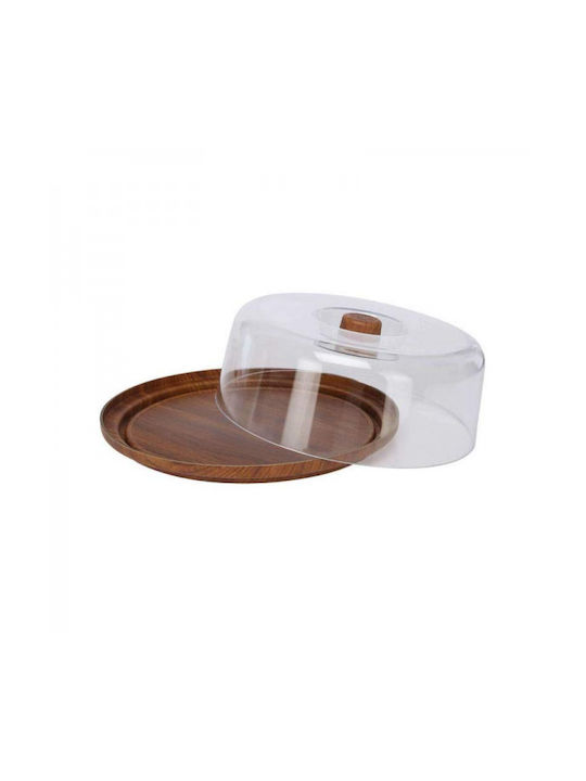Soler Hispania Tortieră Plastic cu Capac Maro 30.5x30.5x10.5buc