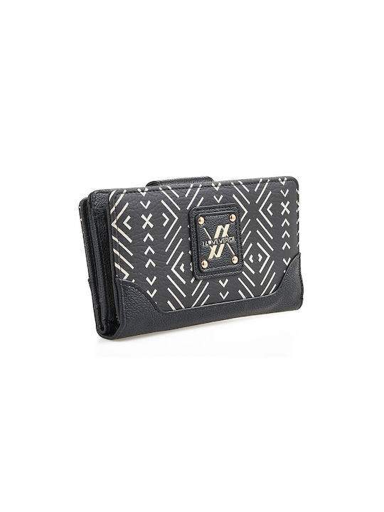 Verde Large Women's Wallet Black