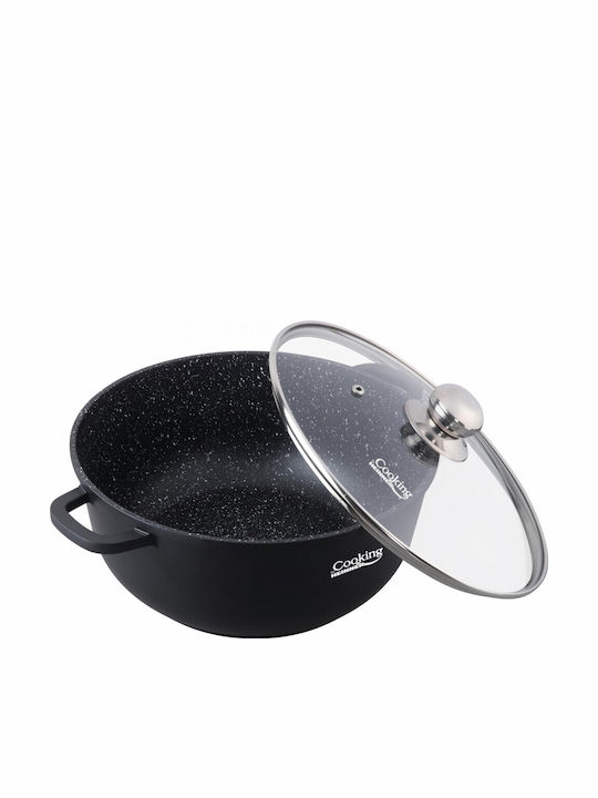 Heinner Dark Line Deep Stainless Steel Pot 18.5lt / 40cm