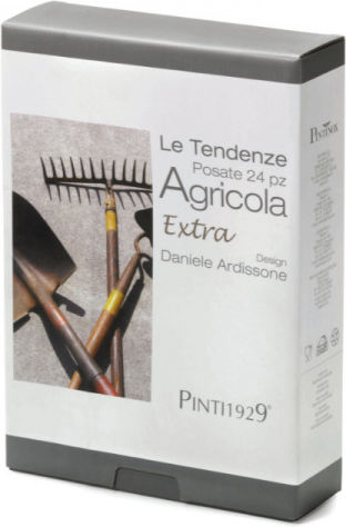 Pintinox Set de Tacâmuri Inoxidabil Argintiu 24buc