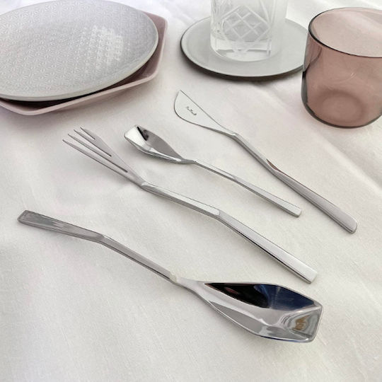 Pintinox Set de Tacâmuri Inoxidabil Argintiu 24buc