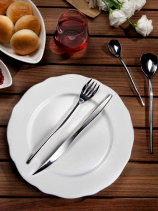 Pintinox Set de Tacâmuri Inoxidabil Argintiu 24buc