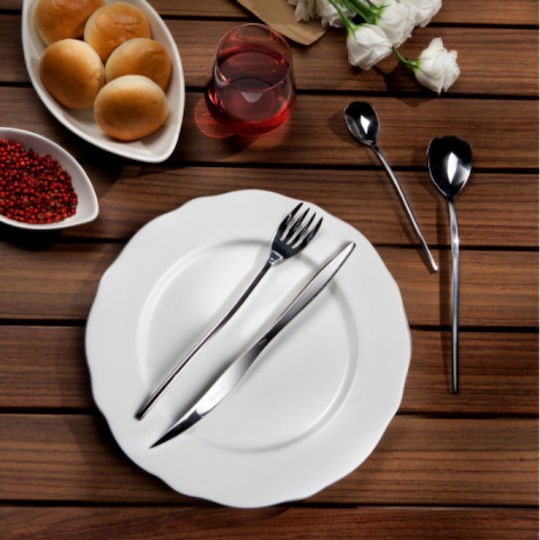 Pintinox Set de Tacâmuri Inoxidabil Argintiu 24buc