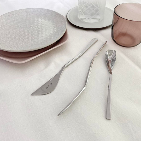 Pintinox Set de Tacâmuri Inoxidabil Argintiu 24buc