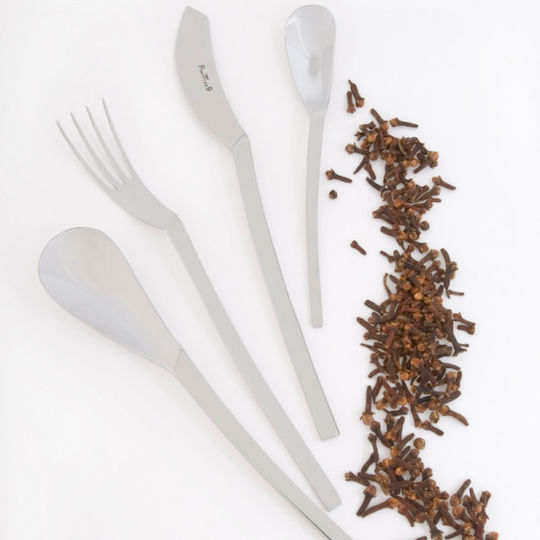 Pintinox Set de Tacâmuri Inoxidabil Argintiu 24buc