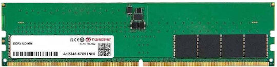 Transcend 16GB DDR5 RAM с Скорост 4800 за Настолен Компютър