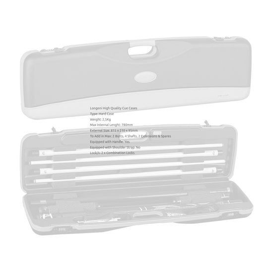 Cue Case Longoni Sultan 2c-4p + 3lobite