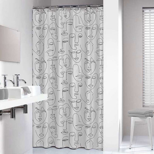 Sealskin Κουρτίνα Μπάνιου 180x200cm Black Sealskin Κουρτίνα Μπάνιου 180x200cm Black