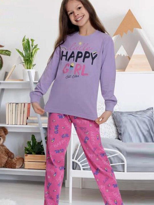 Elit Star Детска пижама Лятна Lilac