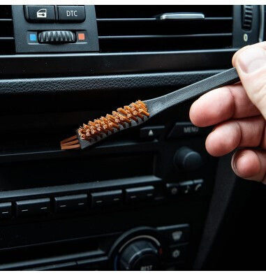 Meguiar's Triple Duty Perie de Curățare pentru Materiale plastice pentru interior - Tabloul de bord Auto