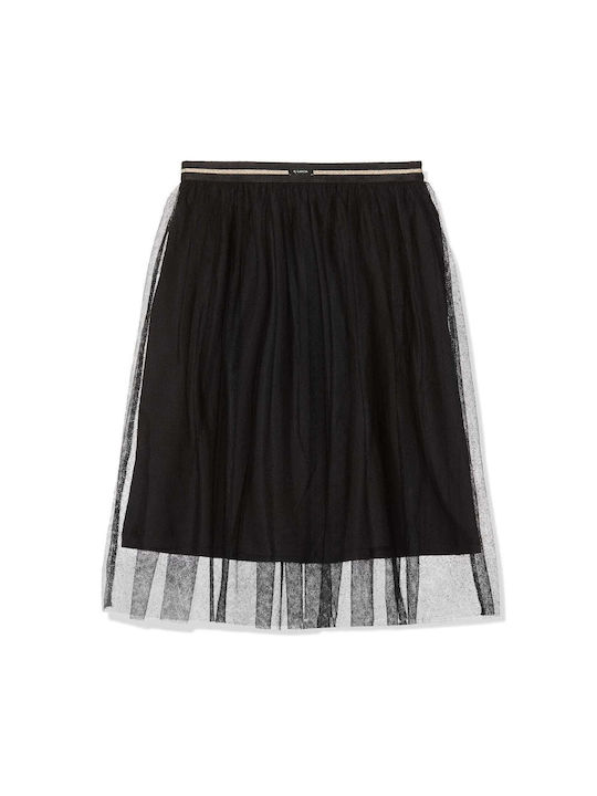 Garcia Jeans Kids Tulle Tutu Skirt Black