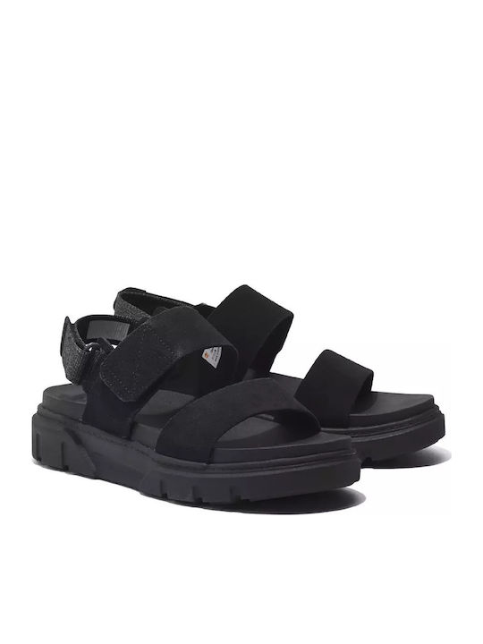 Women's Sandals Timberland Greyfield 2 Strap Tb0a61n4ek41 Black