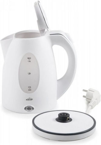 Lacor Електрическа Кана 1.3л 2200W Бяла