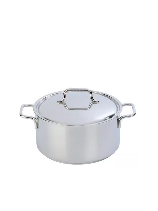 Demeyere Βαθιά Ανοξείδωτη Κατσαρόλα 8.4lt / 28cm