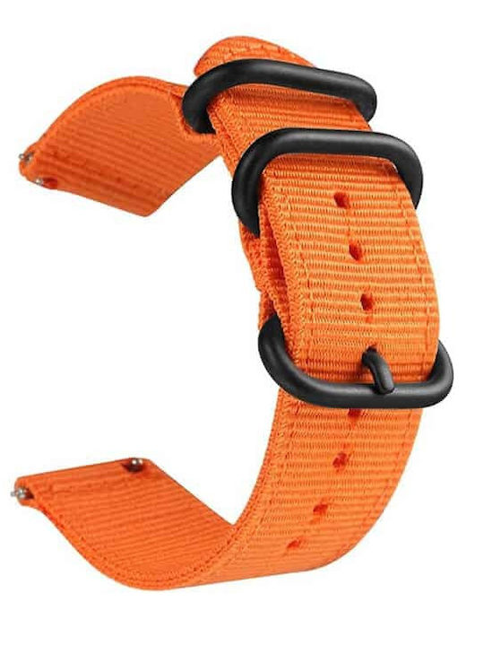 Edman Fabric Strap Orange 24mm Edman Fabric Strap Orange 24mm