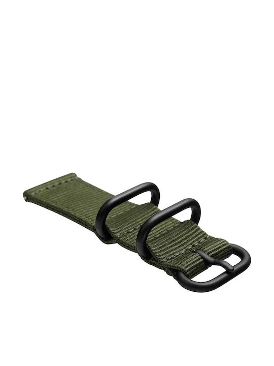 Edman Fabric curea Verde 20mm