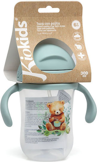 Kiokids Little Bear Образователно Биберон Пластмасово с Дръжки Многоцветно за 6м+ 300мл